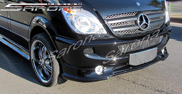 Custom Mercedes Sprinter Front Bumper  Van (2007 - 2013) - $980.00 (Part #MB-017-FB)